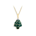   MirrorQuenn  The Frost Pine Moissanite Necklace Yellow Gold Plated-White Gold Plated 