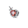   MirrorQuenn  The Nezha Guardian Charm Sword Heart-Silver Heart-Nezha Girl-Sword-God Art 