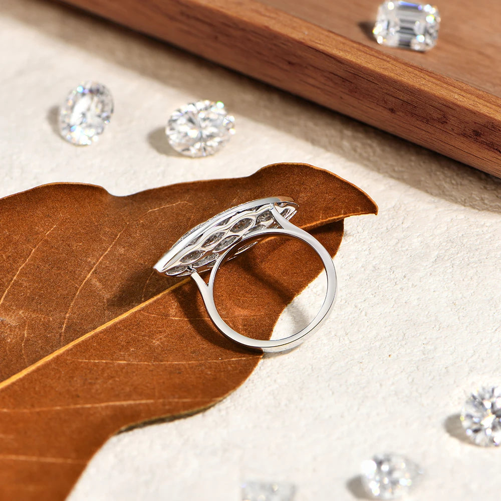   MirrorQuenn rings The Royal Marquise Solitaire Ring S925 Sterling Silver / White Gold / 6-S925 Sterling Silver / White Gold / 7-S925 Sterling Silver / White Gold / 8-S925 Sterling Silver / White Gold / 9-S925 Sterling Silver / White Gold / 10 