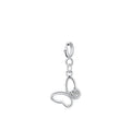   MirrorQuenn  The Silver Flight Butterfly Charm Butterfly 