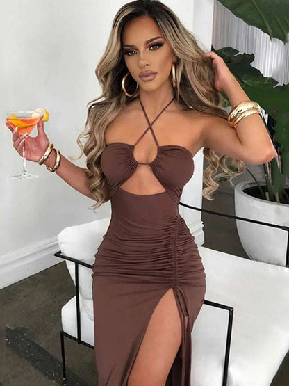 mirrorquenn.com: - women's Women's Dresses - Brown / M-Claret / L-Brown / L-Brown / S-black / L-black / S-Claret / S-Claret / M-Blue / S-Blue / M - shop Women's Dresses - at mirrorquenn.com