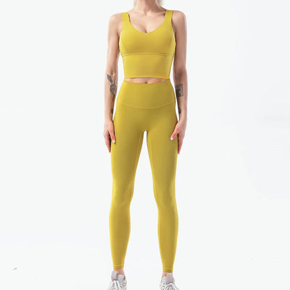 mirrorquenn ultra-soft touch Yoga Set for Women in shop online women's fashion