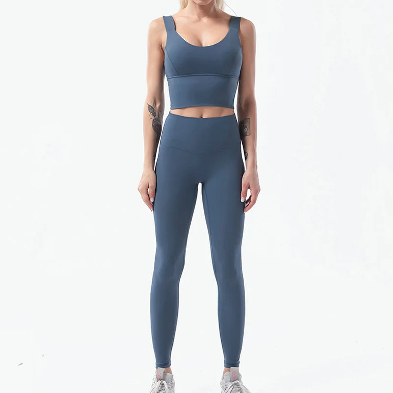 mirrorquenn ultra-soft touch Yoga Set for Women in shop online women's fashion