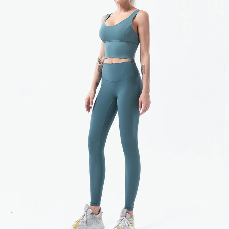 mirrorquenn ultra-soft touch Yoga Set for Women in shop online women's fashion
